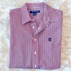 NWT Brooks Brothers Boys Large Non-Iron Dress Shirt